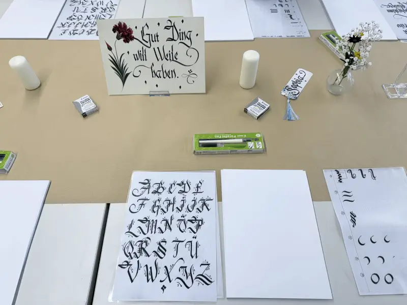 Kalligrafie-Kurs
